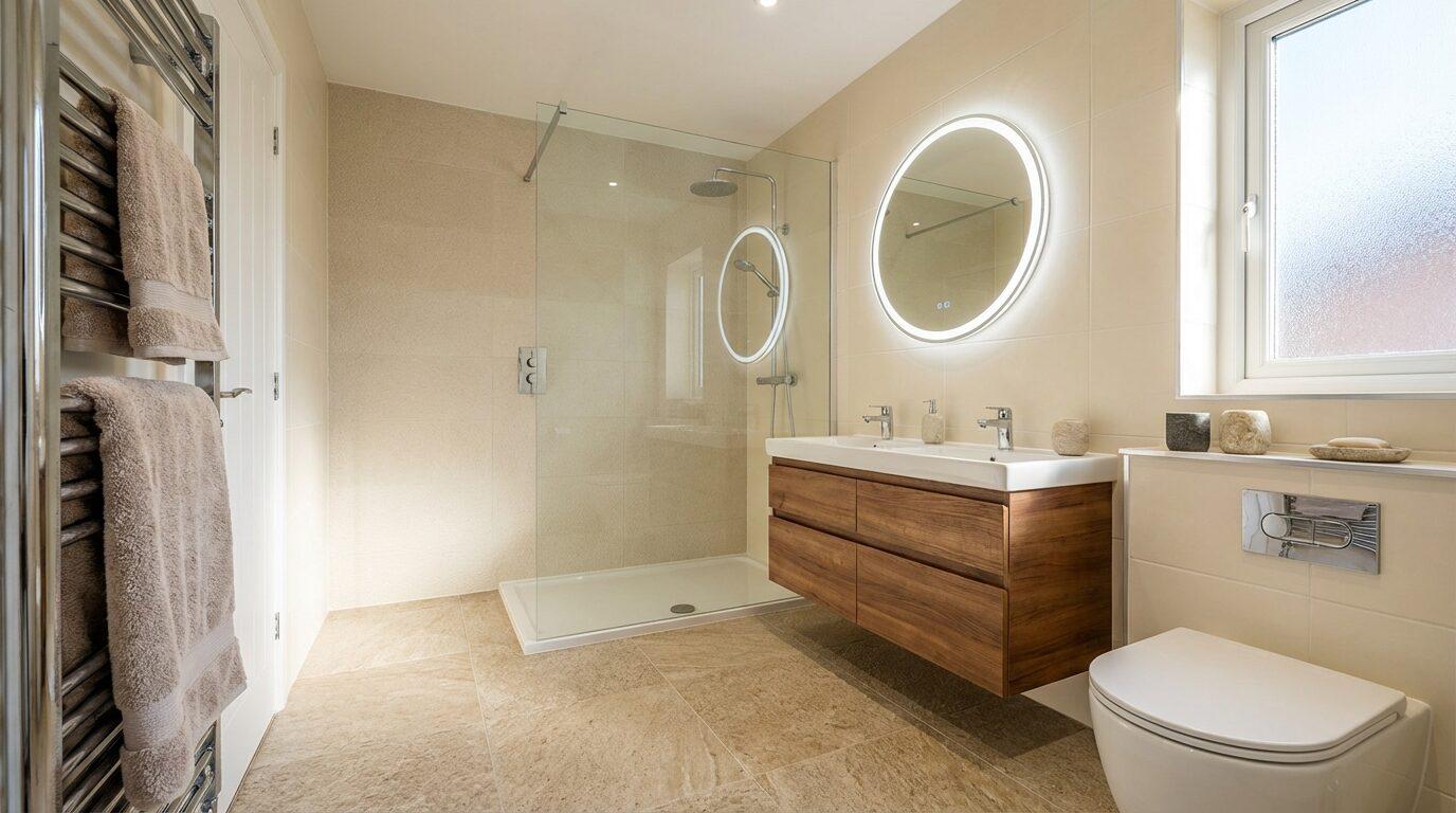 Je staat elke dag in je badkamer.​ Daarom maken materiaalkeuzes het verschil tussen snel afraffelen&hellip;