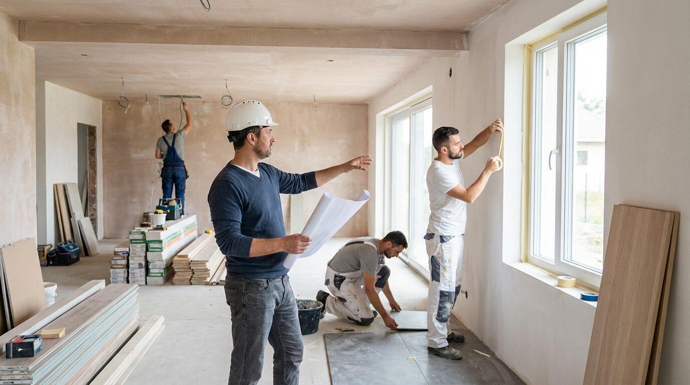 7 aandachtspunten bij gecombineerde afwerkingswerkzaamheden.