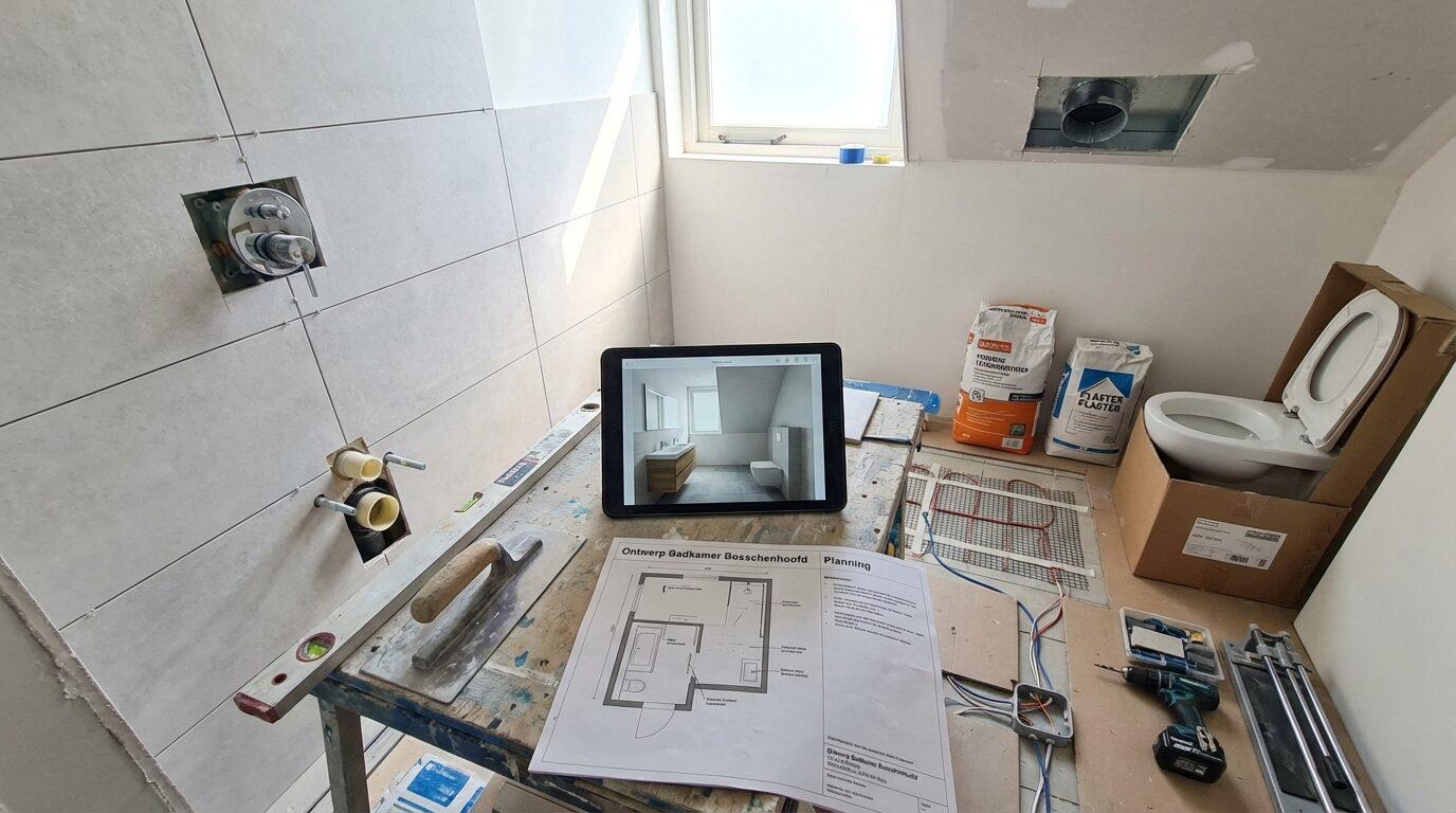 Badkamer renovatie Bosschenhoofd