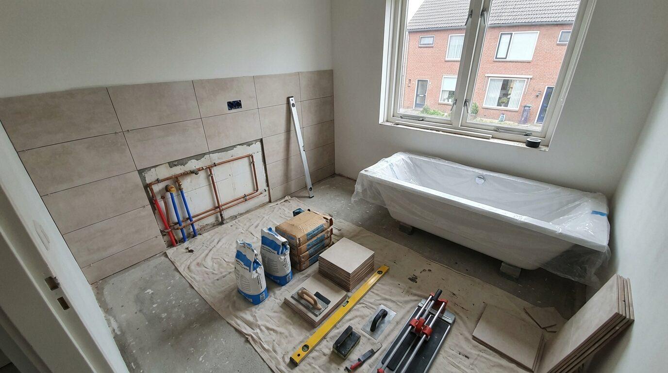 Badkamer renovatie Bunschoten Spakenburg