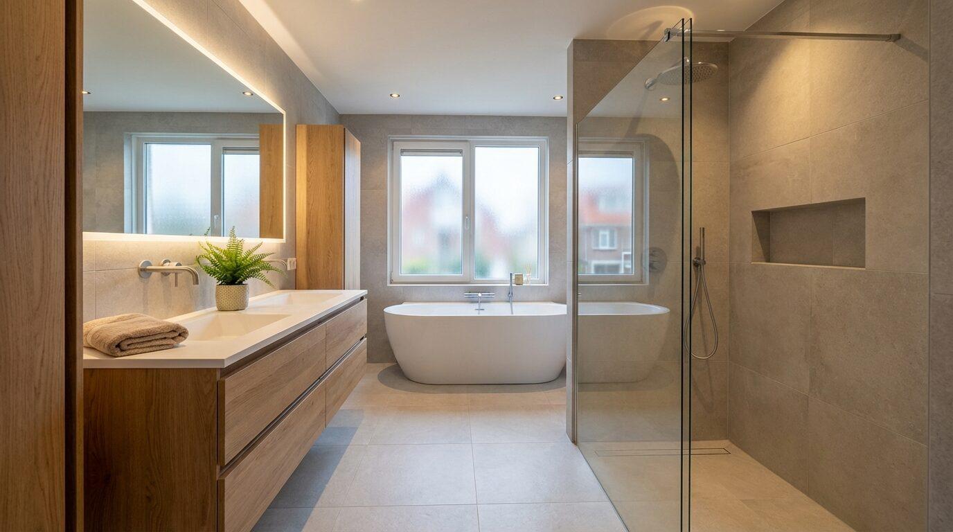 Badkamer renovatie Coevorden