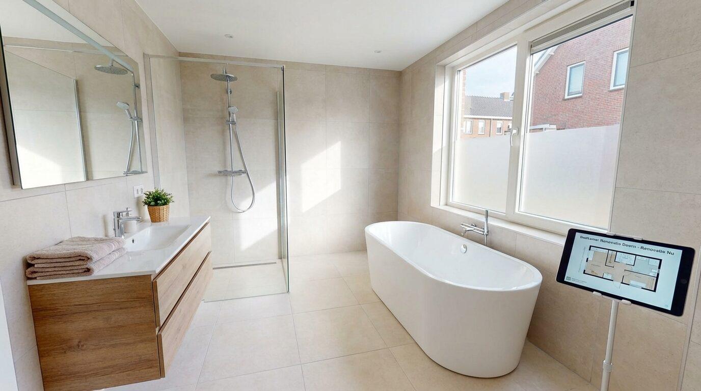 Badkamer renovatie Doorn