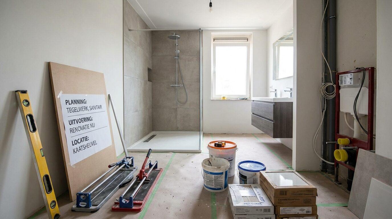Badkamer renovatie Kaatsheuvel