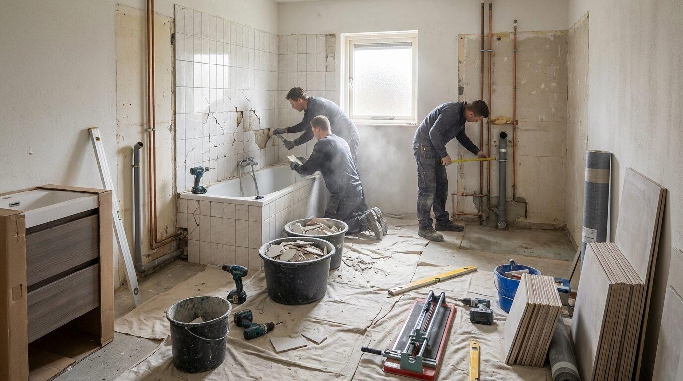Je zoekt Badkamer renovatie Schardam zonder gedoe.​ Wij van Renovatie Nu maken jouw badkamer weer&hellip;